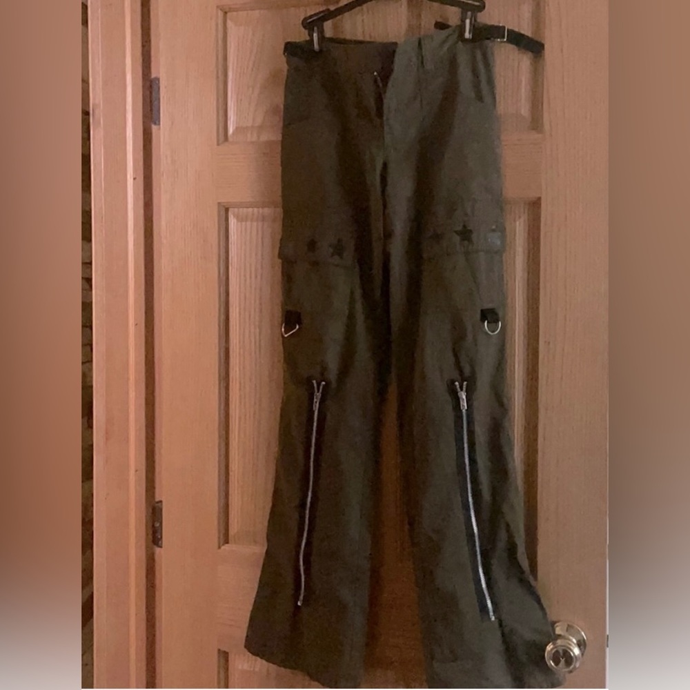 Tripp nyc RARE y2k green pants excellent cond size 1